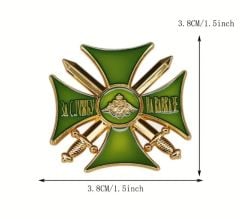 4X4 cm. Rus İmparatorluğu Kafkasya Hizmet Nişanı (1817-1864)