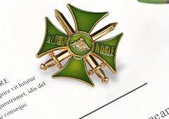 4X4 cm. Rus İmparatorluğu Kafkasya Hizmet Nişanı (1817-1864)