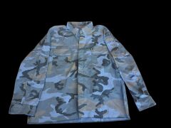 Hava Kuvvetleri Mavi Kamuflaj Ceket Unisex  (58-6/XL Beden) Sıfır Ürün