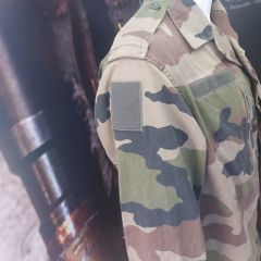 Fransa Ordusu CCE Kamuflaj Üst (M-L Beden)-Unisex