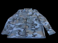 Hava Kuvvetleri Mavi Kamuflaj Ceket Unisex  (58-6/XL Beden) Sıfır Ürün