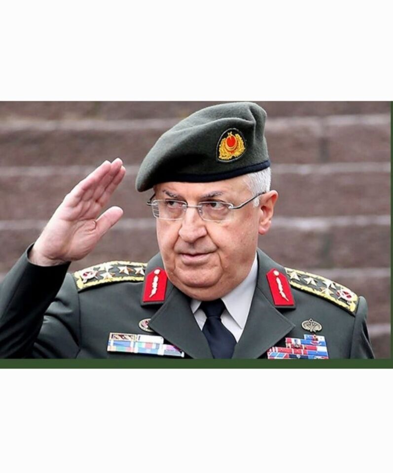 Haki Renk (General-Kurmay Subay) Kokartlı Bere Unisex (58 Numara)
