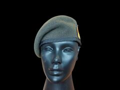 Haki Renk (General-Kurmay Subay) Kokartlı Bere Unisex (58 Numara)