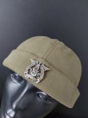 Haki Docker Kep+Metal US Donanma Kartalı Unisex (Ayarlanabilir)