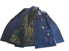 Lacivert Renk Ww2 Alman Replika Sb. Ceket (M Beden)