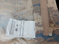 Kahve/Mavi Kamuflaj Hava Kuvvetleri Kısa Kollu Eğt. Gömlek Apoletsiz+Pantalon (46-4/ S-M Beden) Sıfır Ürün