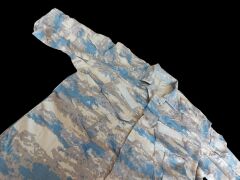 Kahve/Mavi Kamuflaj Hava Kuvvetleri Kısa Kollu Eğt. Gömlek Apoletsiz+Pantalon (46-4/ S-M Beden) Sıfır Ürün