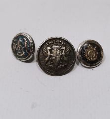 Ww2 Dönemi Üç Adet Asker Düğmesi Lotu