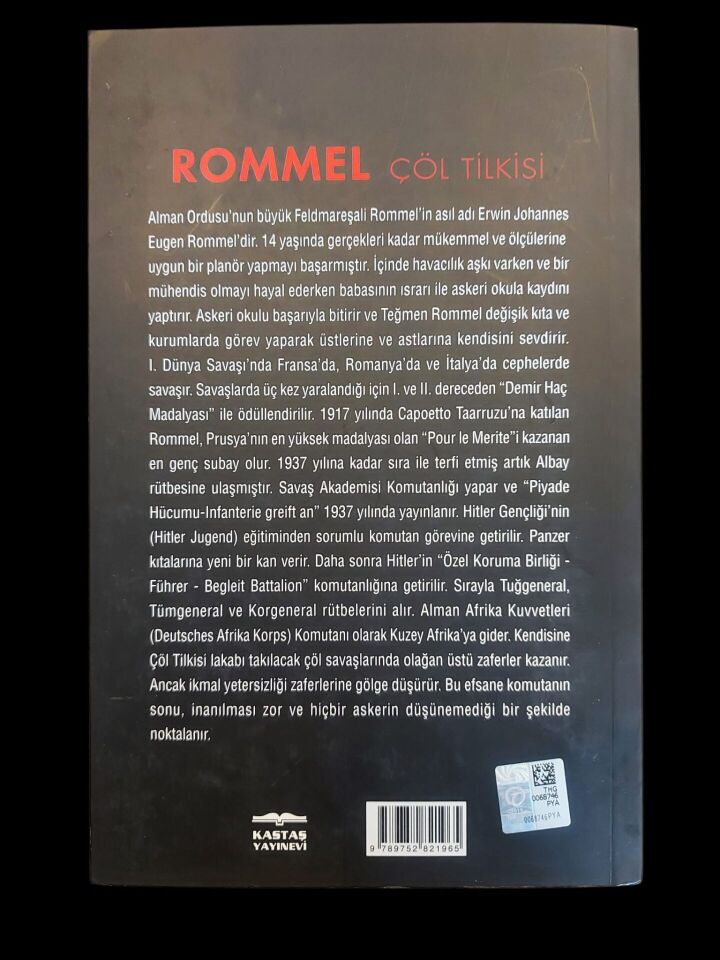 Rommel Çöl Tilkisi (328 Syf.)