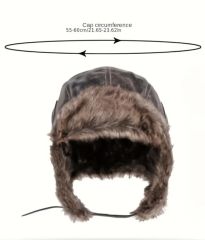 Erkek Kış Bombacı Şapka Kahverengi