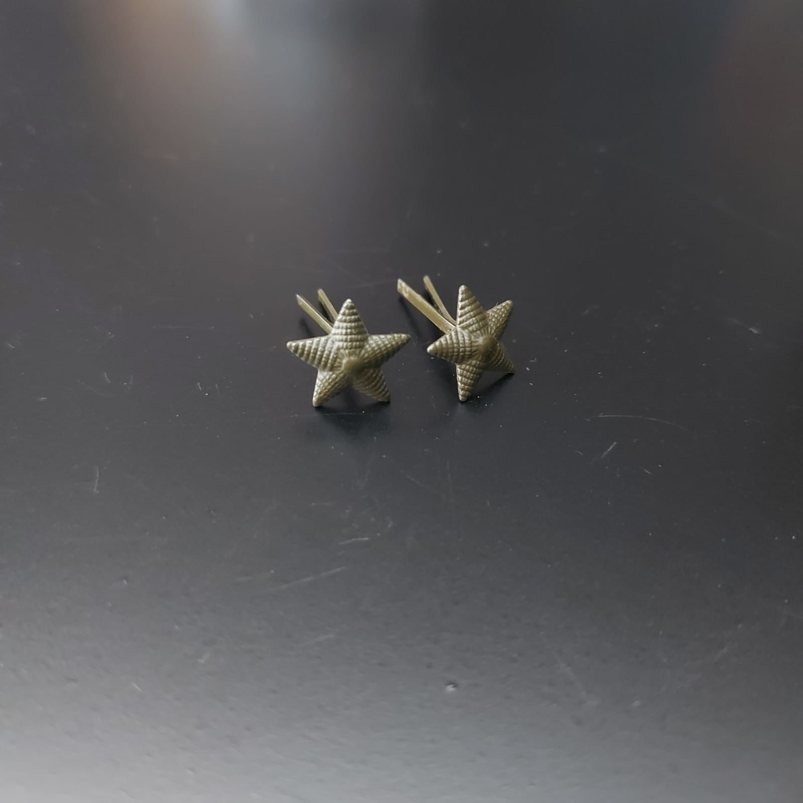 Sovyet Metal Yıldız Rütbe (2 adet Lot)