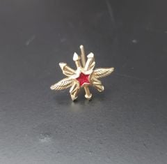 Sovyet Yıldızlı Askeri Rozet Modeli