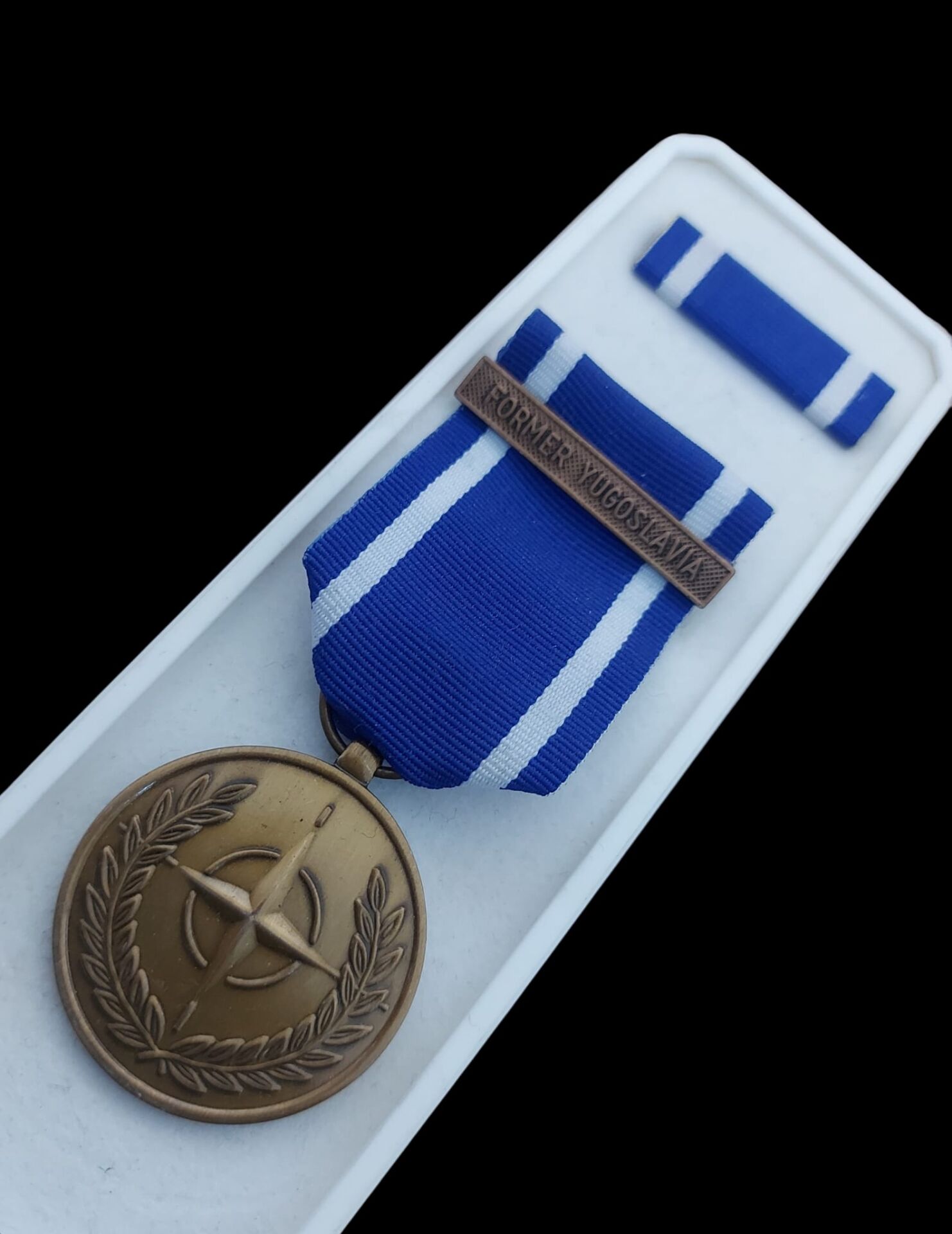 Nato Madalyası (Yugoslavya-Kosova-Makedonya Hizmetleri) Orjinal Kutusunda