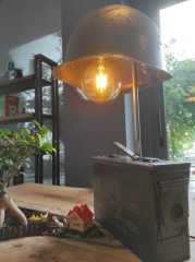 Mühimmat Kutusu-Miğfer Abajur