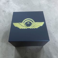 9.5x9.5x6 cm. Kutusunda  1 Adet Metal Pilot Brove-3 Adet Metal Rozet Kombini (Dekoratif Ürün)