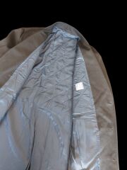 Haki Renk Pardesü (Trençkot) Apoletsiz-1 Unisex  (54-C/ L Beden) Sıfır Ürün