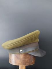 Ww1 Rus Ordusu Deri Siperli Şapka (Dekoratif Kolleksiyon Ürünü)