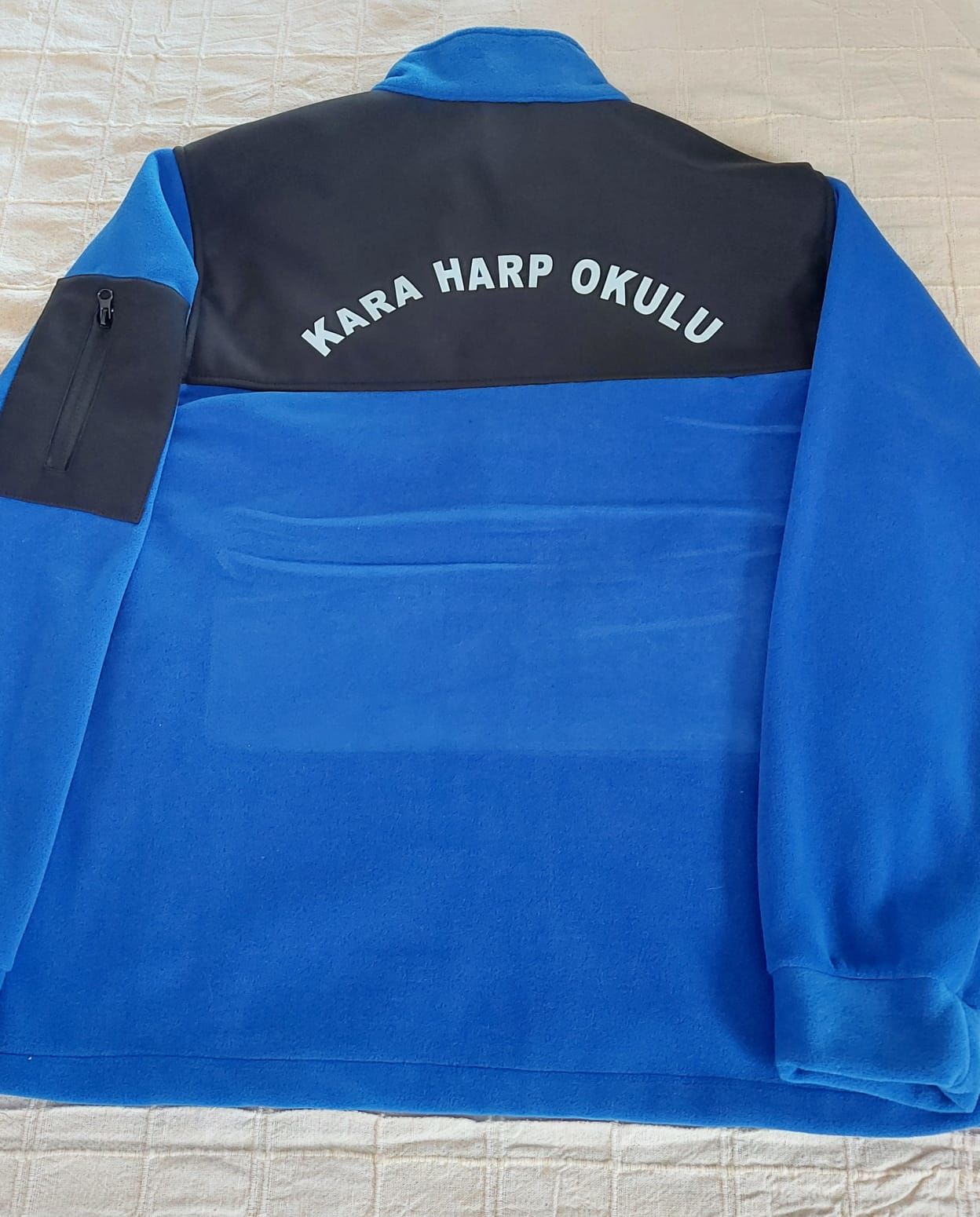 Kara Harp Okulu Mavi Polar Mont Unisex (L Beden)