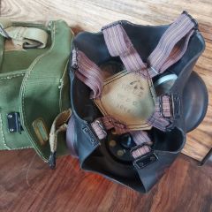 M45 1944 Gaz Maskesi Modeli (Çantalı)
