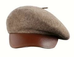 Kaşe Kumaş Şapka-Bere Modeli Unisex (55-59 Numara)