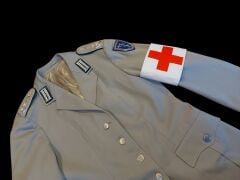 Batı Almanya Soğuk Savaş Dönemi 2.Kolordu Sıhhi Hiz Yzb. Ceket (40-M Beden)+Kolluk