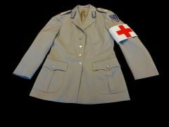 Batı Almanya Soğuk Savaş Dönemi 2.Kolordu Sıhhi Hiz Yzb. Ceket (40-M Beden)+Kolluk