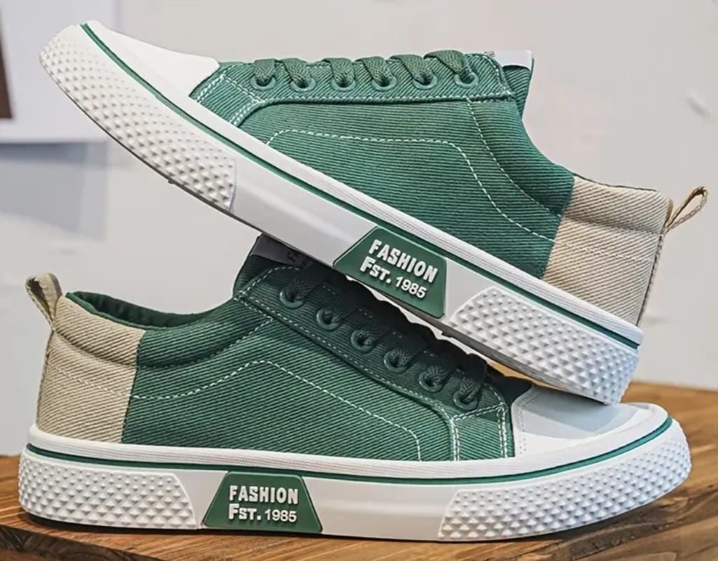 Erkek Kanvas Kumaş Ayakkabı Modeli  (43 Numara)