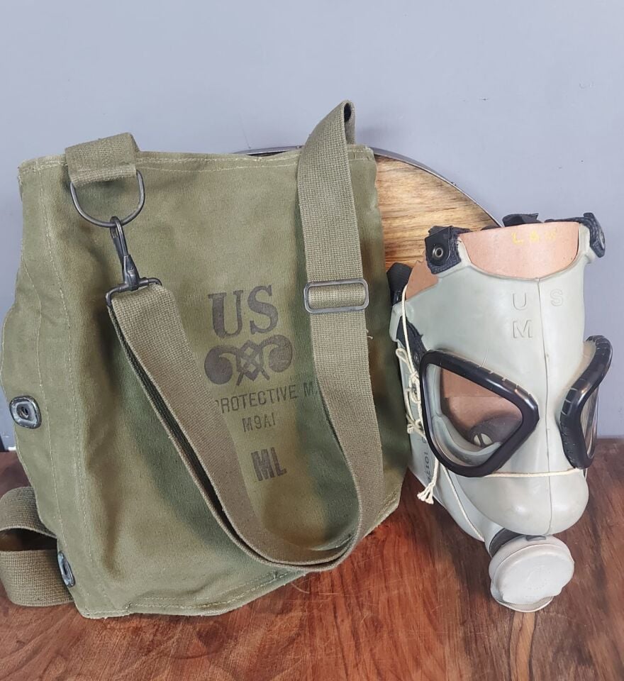 M9A1-1952 Maske-Filtre-Çanta Sıfır Ürün.