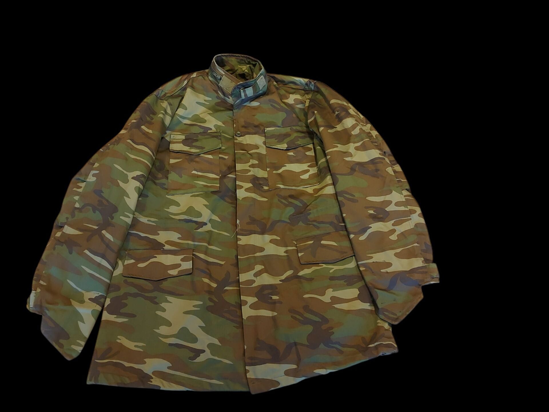 2007 Kamuflaj Parka Astarlı Unisex (51-B/M-L Beden) Sıfır Ürün