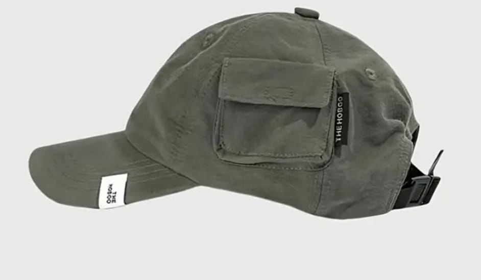 Haki Renk Cepli Şapka Modeli Unisex (Ayarlanabilir)