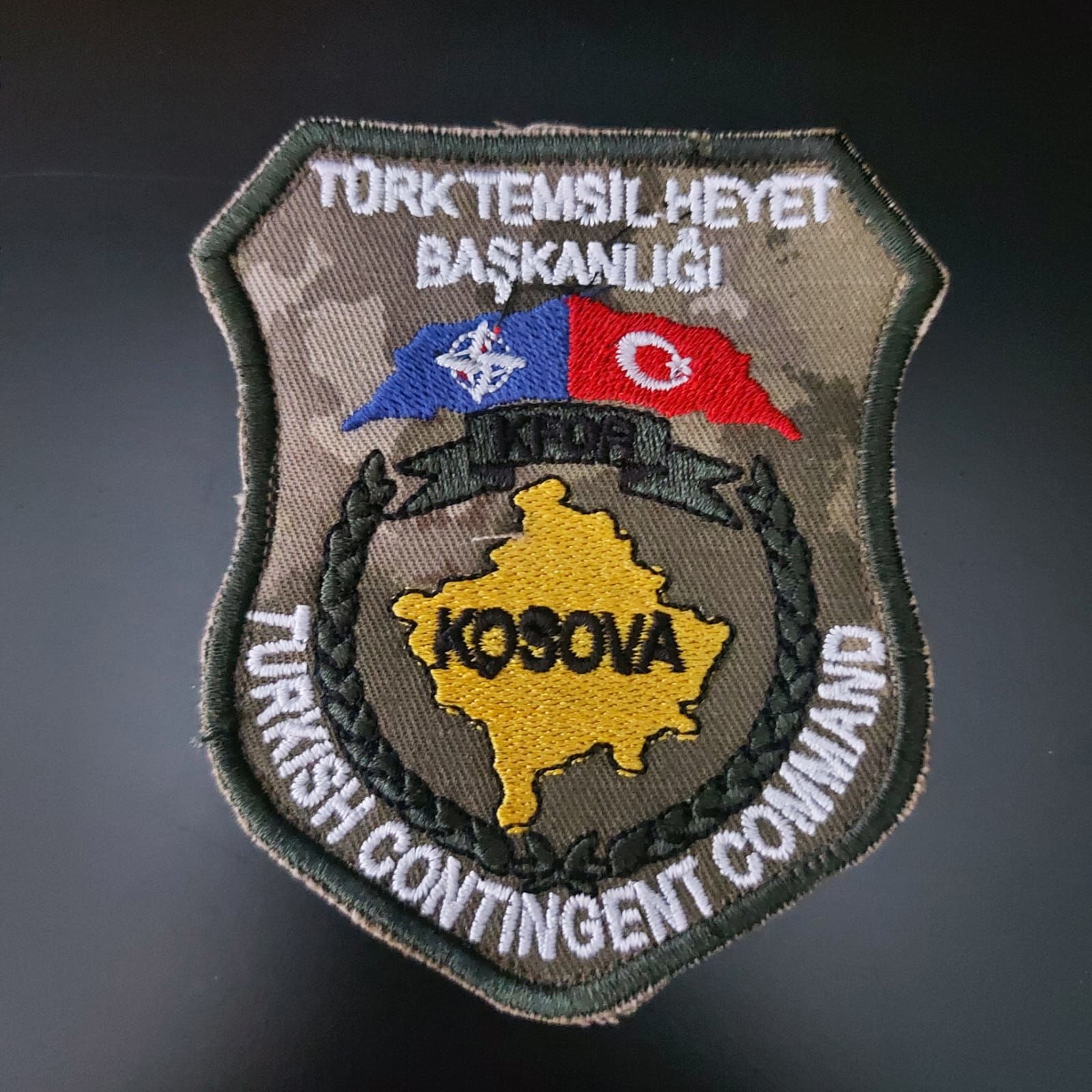 10x8,5 cm. Nato Kosova Peç Modeli-1