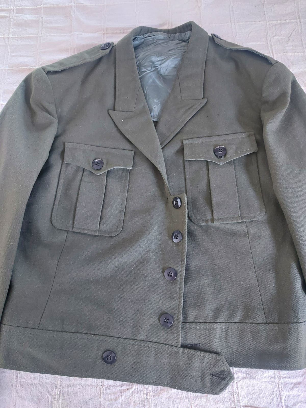 Avrupa Askeri Ceket Unisex (S-M Beden)