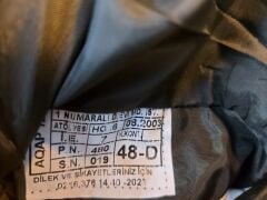 Türk Ordusu Yün Kaput Sb.(Apoletli) (48-B-D/M-L Beden) Sıfır Ürün (Bel ve Yırtmaç Düğmeli Model)