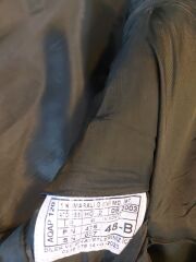 Türk Ordusu Yün Kaput Sb.(Apoletli) (48-B-D/M-L Beden) Sıfır Ürün (Bel ve Yırtmaç Düğmeli Model)