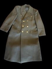 Türk Ordusu Yün Kaput Sb.(Apoletli) (48-B-D/M-L Beden) Sıfır Ürün (Bel ve Yırtmaç Düğmeli Model)