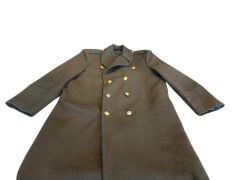 Türk Ordusu Yün Kaput  Sb. (Apoletli) (48-B/ M-L Beden) Sıfır Ürün (Arka Kısmı Düz Model)