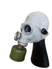 Rus GP-5M Gri Renk Gaz Maskesi (Kullanılmış İyi Kondisyonda)+ Gost Filitre (Sıfır Ürün)