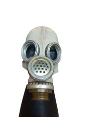 Rus GP-5M Gri Renk Gaz Maskesi (Kullanılmış İyi Kondisyonda)+ Gost Filitre (Sıfır Ürün)