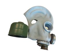 Rus GP-5M Gri Renk Gaz Maskesi (Kullanılmış İyi Kondisyonda)+ Gost Filitre (Sıfır Ürün)