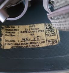 Balistik Miğfer Haki Yeşil Tonda (L Beden) (Koruma Seviyesi IIIA) Sıfır Ayarında