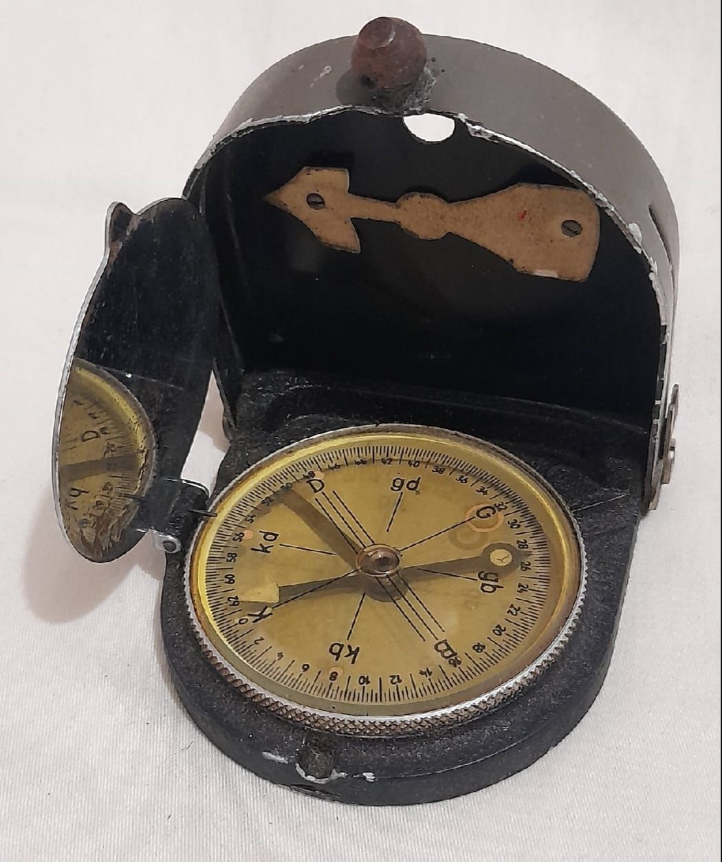 Ww1-Ww2 Dönemi Askeri Pusula (Çalışır Durumda)