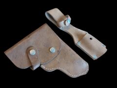 Taba Renk Vaketa Deri 7.65 T. Kılıfı+ G3 K. Kılıfı Lotu (Orjinal Ürün)