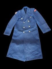 Gök Mavi Renk Hava Kuvvetleri Özel Onur Kıt'ası Yün Kaput (M-L Beden)