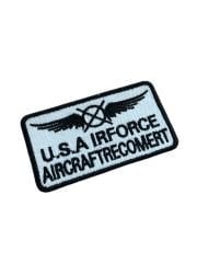 8.5x5 cm. ABD Hava Kuvvetleri Uçak Rekoru Patch