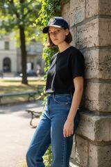 Lacivert Renk Jnd. Havacılık Nakış Fileli Şapka (Ayarlanabilir) Sıfır Ürün