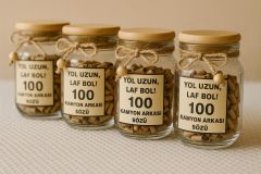Hediyelik Kamyon Arkası Sözler ( Cam Kavanoz İçinde 100 Adet Rulo Halinde)