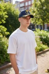 Lacivert Renk Jnd. Havacılık Nakış Fileli Şapka (Ayarlanabilir) Sıfır Ürün