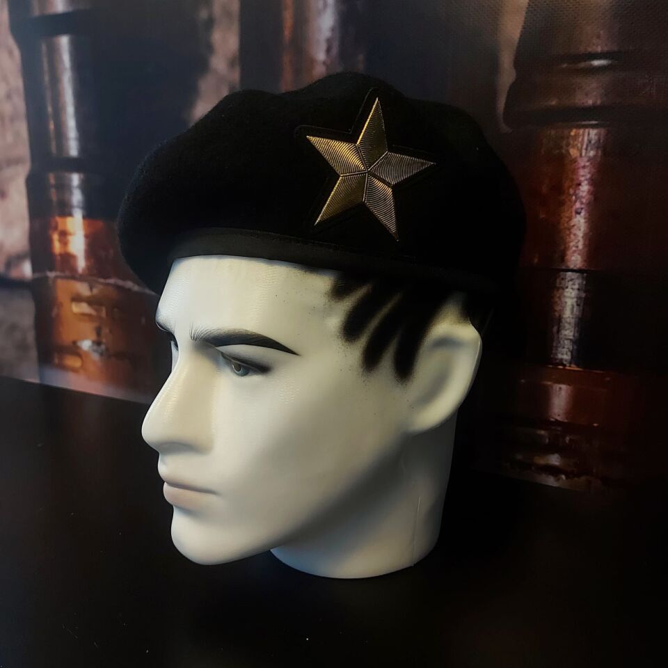 Siyah Bere Yıldız Kokart Unisex (57 Numara)