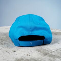 Mavi Renk Gökbey Helikopter Nakış Şapka (Ayarlanabilir) Sıfır Ürün