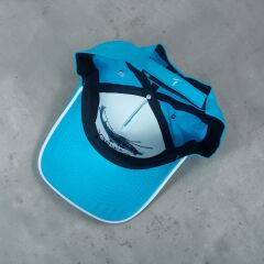 Mavi Renk Gökbey Helikopter Nakış Şapka (Ayarlanabilir) Sıfır Ürün